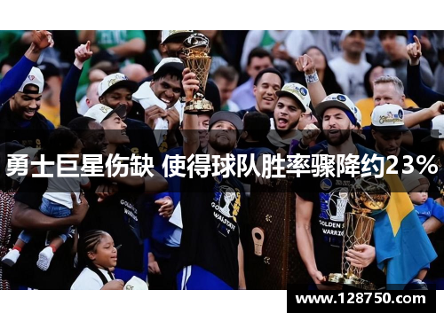 勇士巨星伤缺 使得球队胜率骤降约23%